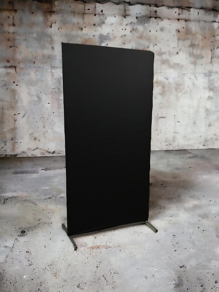 Fekete paraván (2x1m)